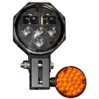 LUMIERE CHASSE-NEIGE DEL 7" CHAUFFANTE 12V GAUCHE