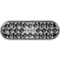 LUMIERE FPT OVALE 6-1/2" AMBRE 24 DEL LENT.CLAIRE