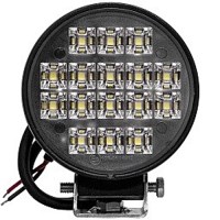 RONDE 4" FLOOD DEL 1600LM 12/24V