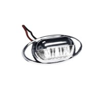 WHITE STEP LED (3 DIODES ) - FOR LICENSE PLATE LI