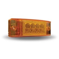 MARQUEUR LED 2" X 6" AMBRE 24 DIODES