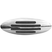 LUMIERE DEL FLATLINE OVALE 6-3/4" CLAIR/AMBRE