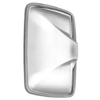 MIROIR 6-1/2X10 BLANC VERRE PLAT MT/COTE