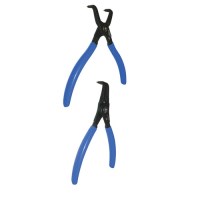 2 PINCES 7" LONG POINTES A 85DEG