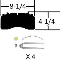 PLAQUETTES DE FREINS PAN22 WABCO HD