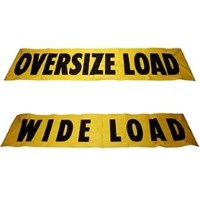 PANNEAU TISSUS OVERSIZE LOAD / WIDE LOAD