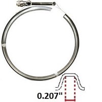 V BAND CLAMP 3.50" TUBE OD INTERNATIONAL