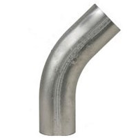 COUDE 45 DEG GALVANISE OD/OD 4" 7"/7"