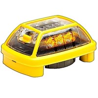 LUMIERE RECT. 4"X6" DEL AMBRE PILE AA AIMANTE